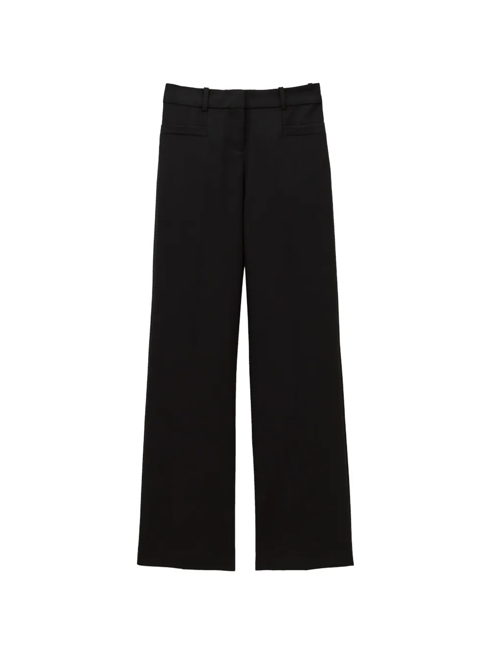 Ba&Sh Cistachio pressed-crease trousers Zwart