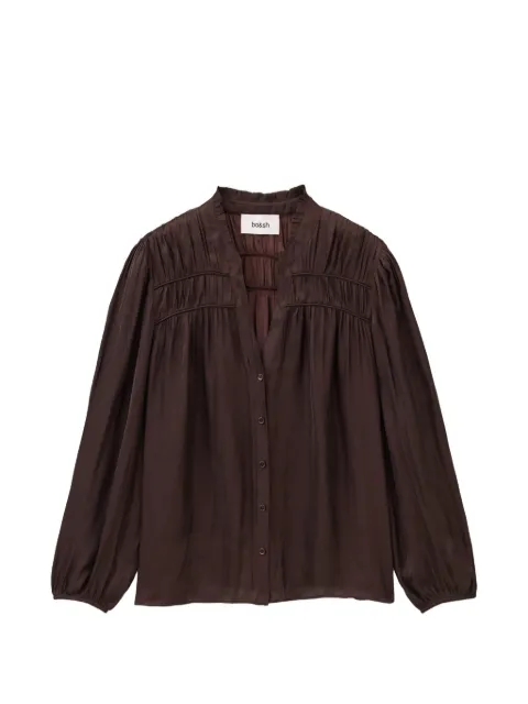Ba&Sh Cessia pleated shirt