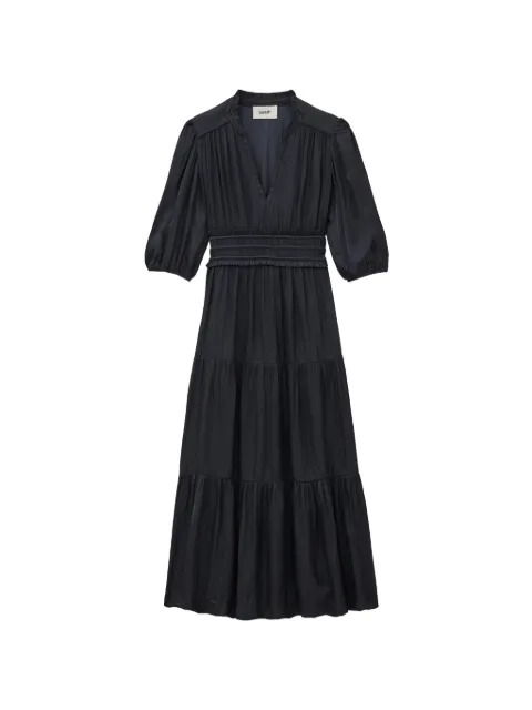 Ba&Sh Cleli tiered midi dress