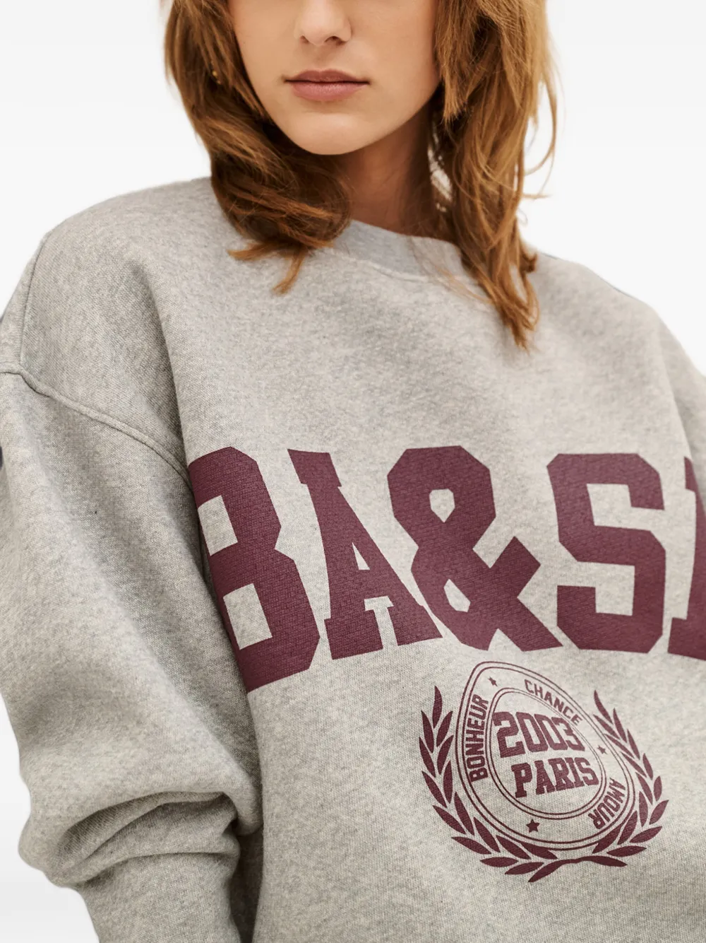 Ba&Sh Fenja logo-print sweatshirt Grijs