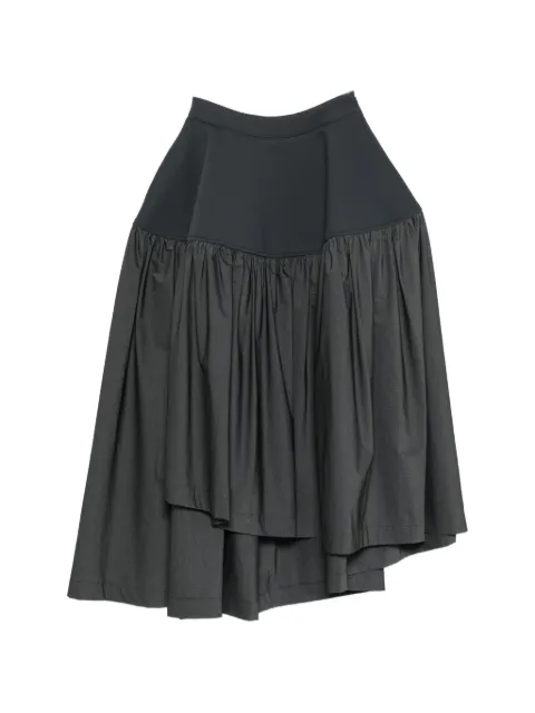 Issey Miyake Mute asymmetric gathered dress