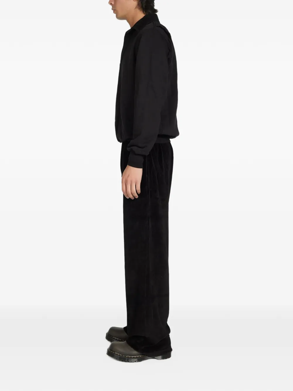 Les Tien heavyweight sweatshirt Zwart