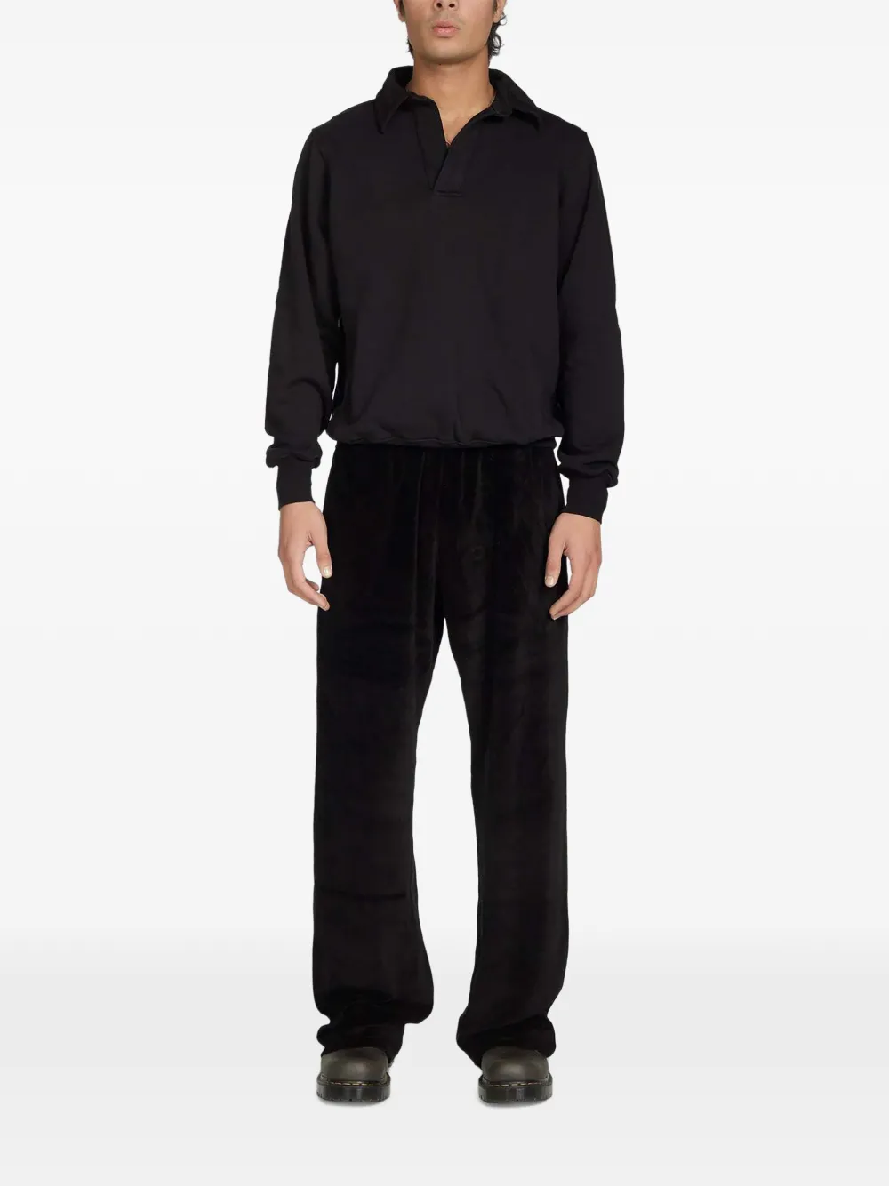 Les Tien heavyweight sweatshirt Zwart