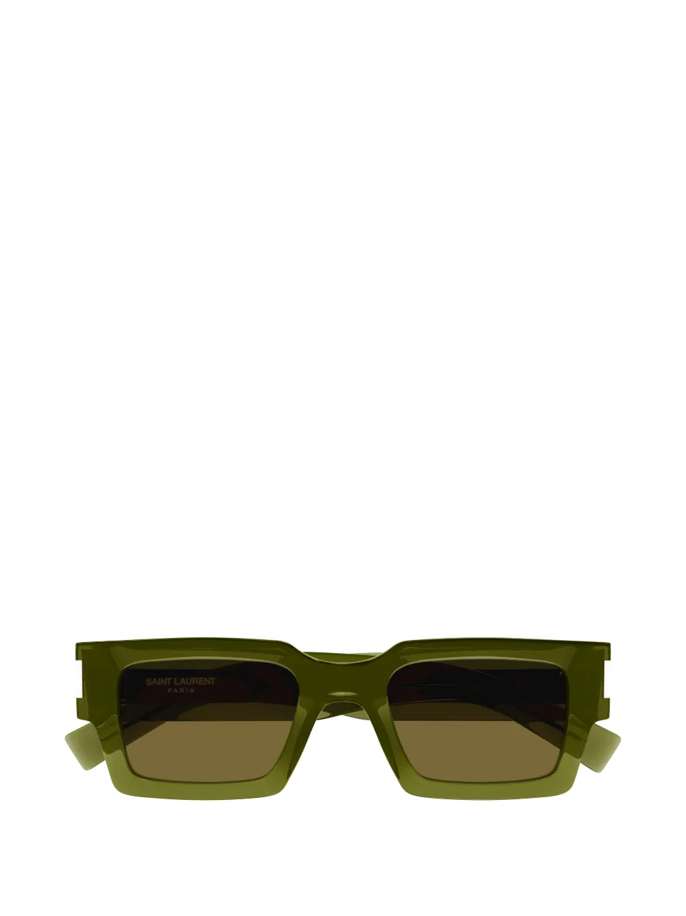 Saint Laurent Eyewear SL 572 square-frame sunglasses Groen