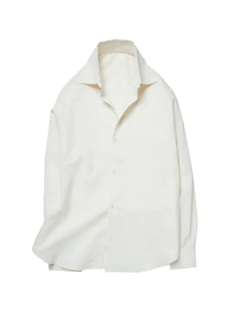 stoffa spread collar shirt