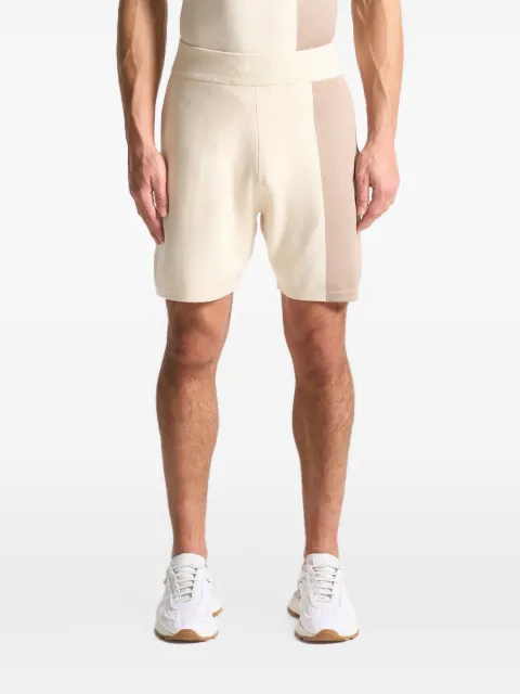 Manière De Voir colour block knit shorts