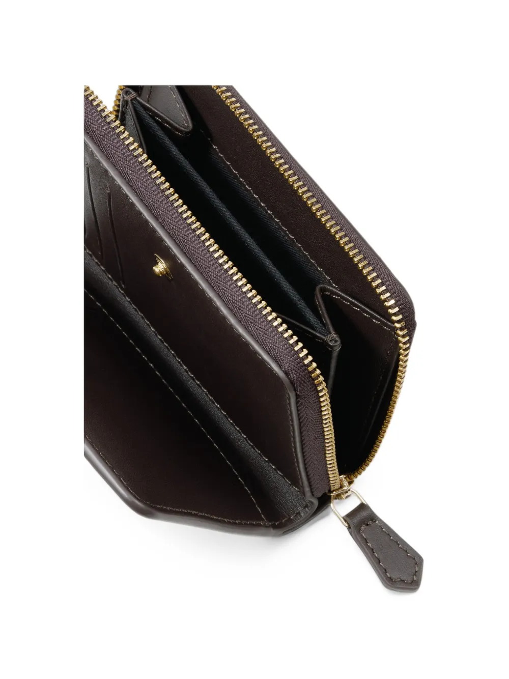 Ba&Sh Portemonnee met diamantstiksels Bruin