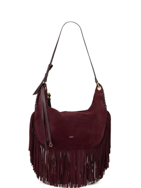 Ba&Sh Fringes suede shoulder bag