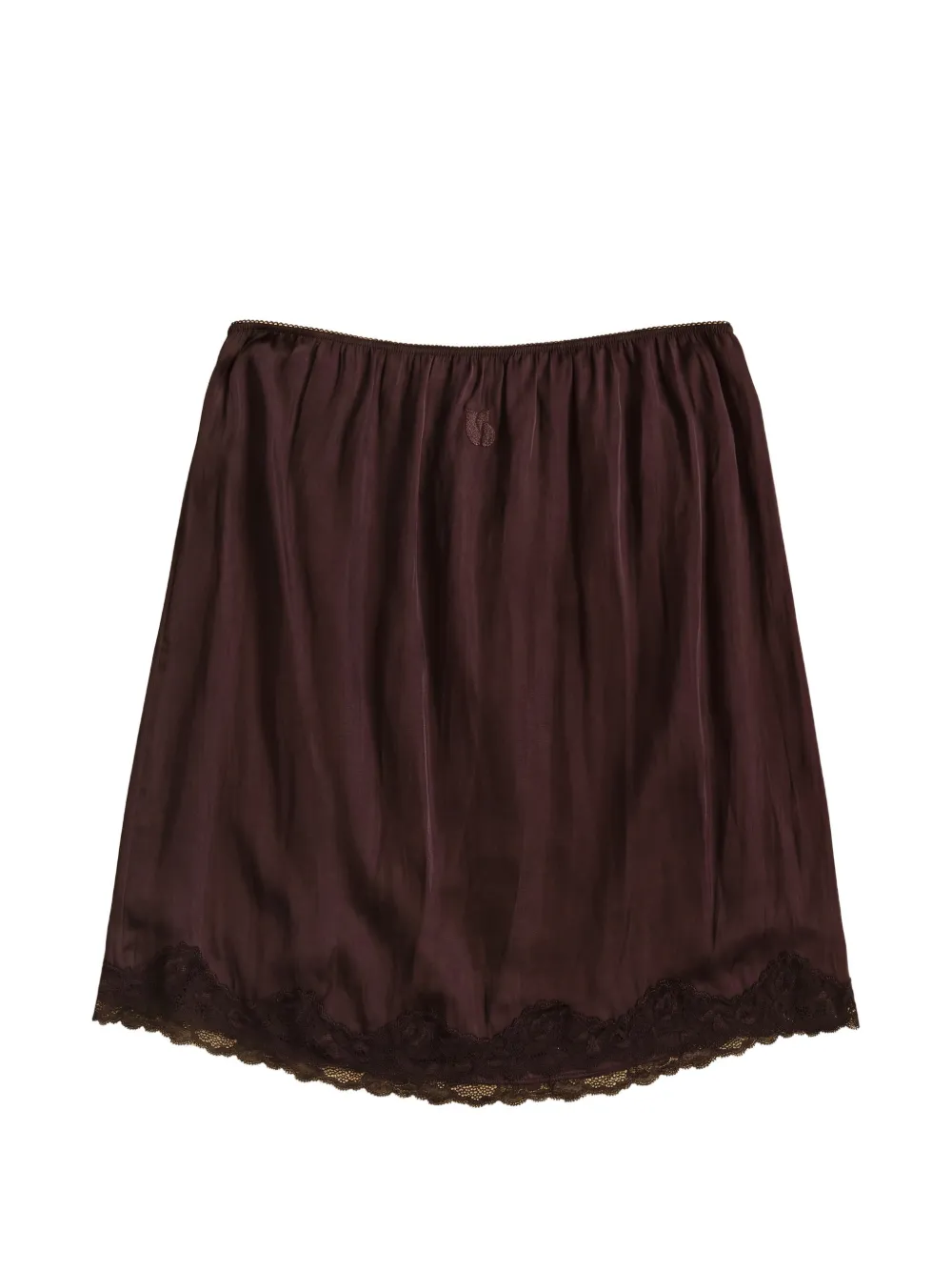 Ba&Sh Cesaria lace-trim mini skirt - Violett