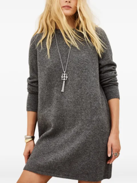 Ba&Sh Atess zip-fastening knitted mini dress
