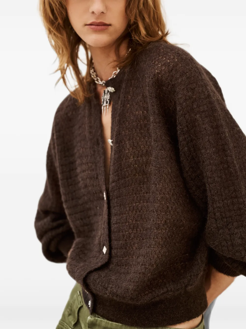 Ba&Sh Isolar cardigan Bruin
