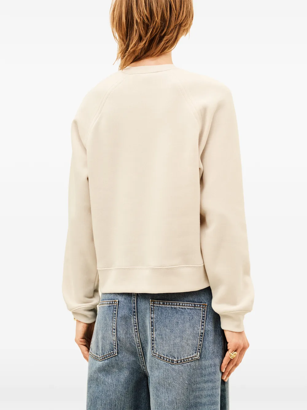 Ba&Sh Della raglan-sleeve sweatshirt Beige