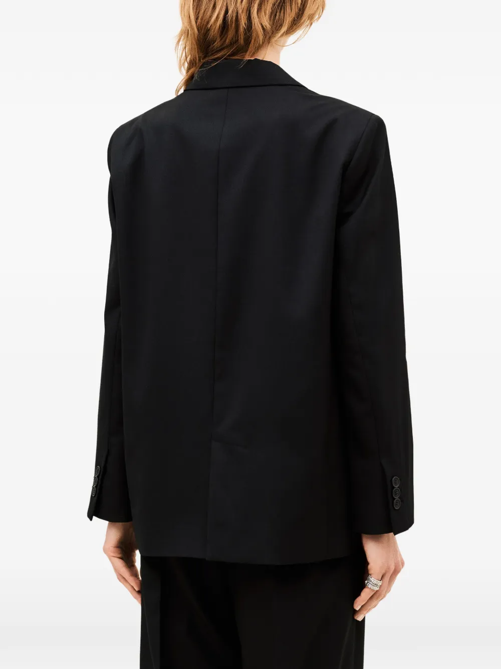Ba&Sh Cayne single-breasted blazer Zwart
