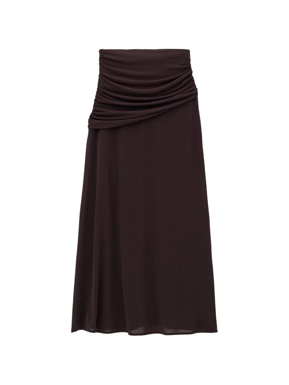 Ba&Sh Bailey ruched maxi skirt Rood