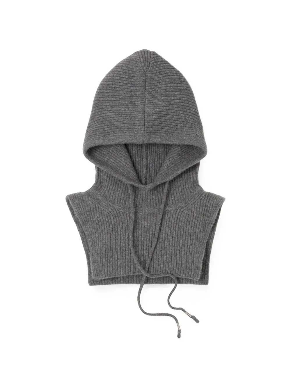Ba&Sh Cadetto ribbed balaclava - Gris Ba&Sh Cadetto ribbed balaclava - Gris
