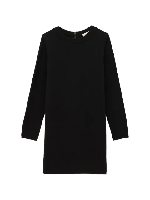 Ba&Sh Atess zip-back knitted shift mini dress