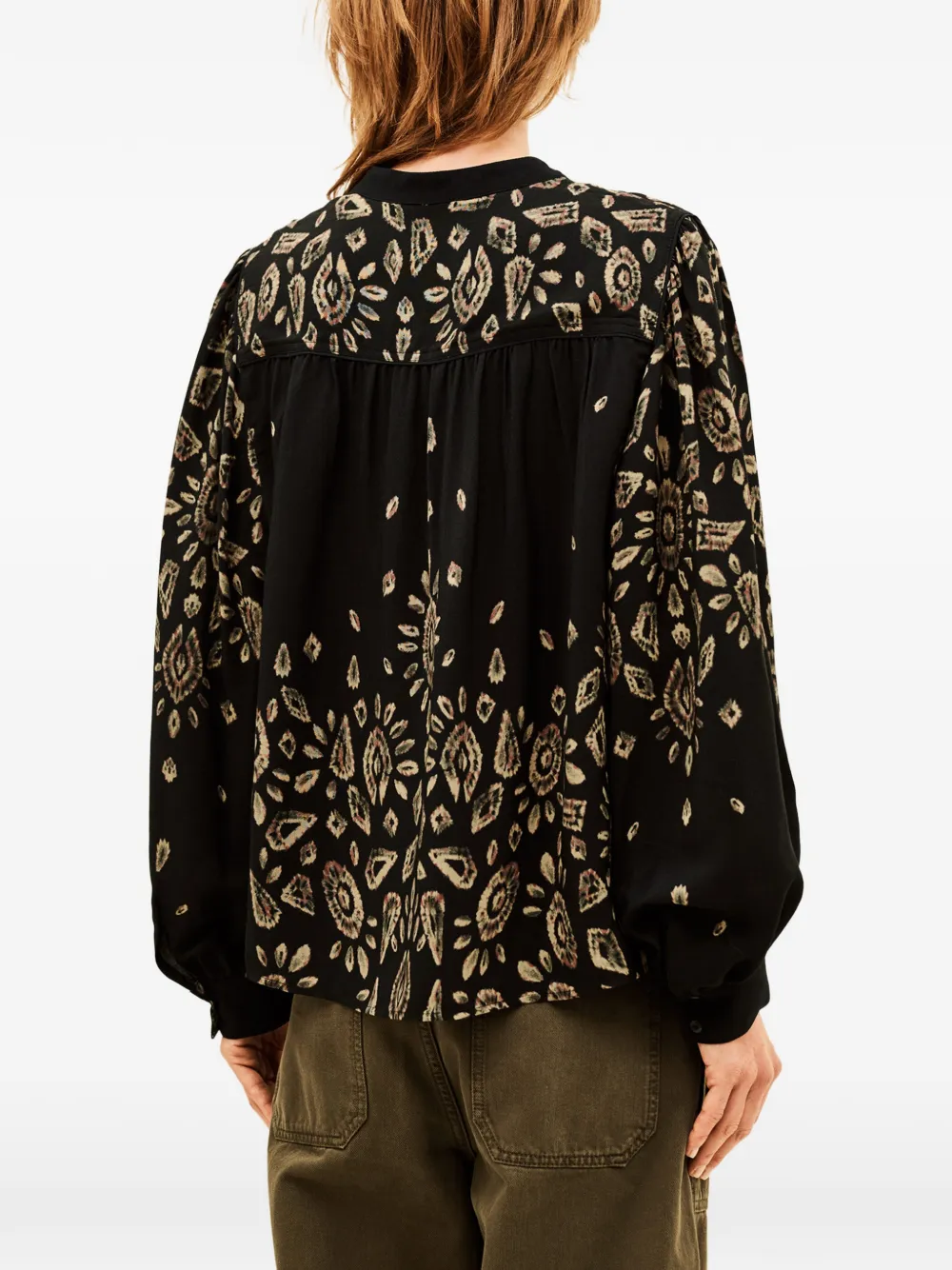 Ba&Sh Brava long-sleeve shirt Zwart