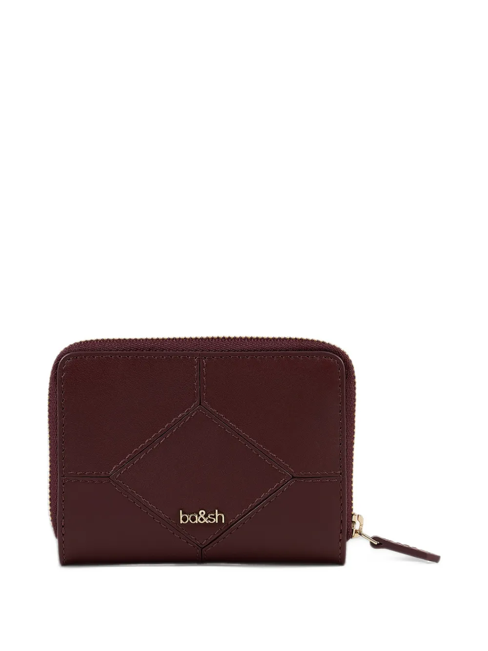 Ba&Sh bifold leather wallet - Rosso