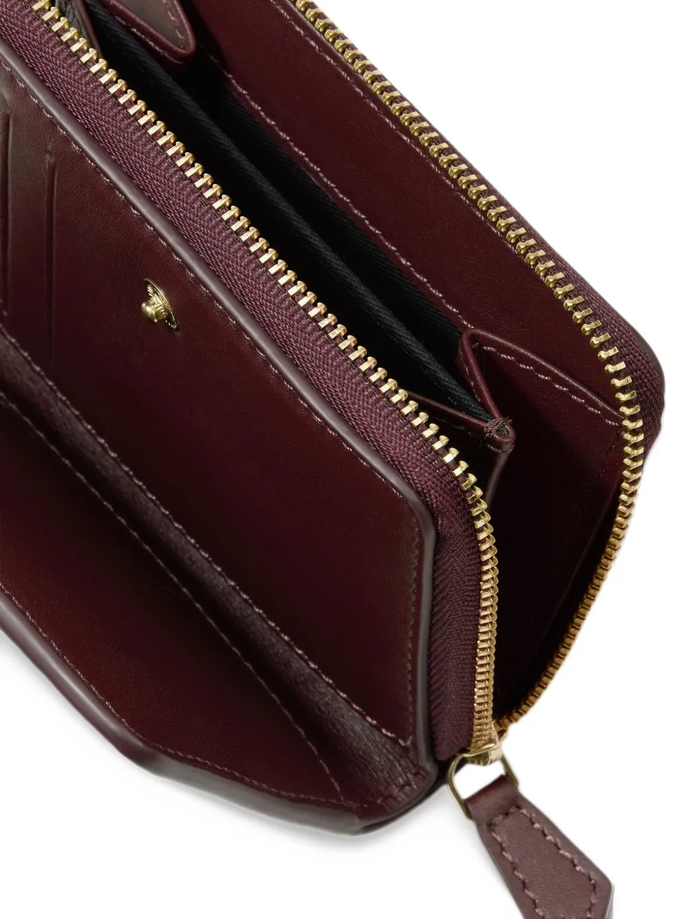 Ba&Sh bifold leather wallet Rood