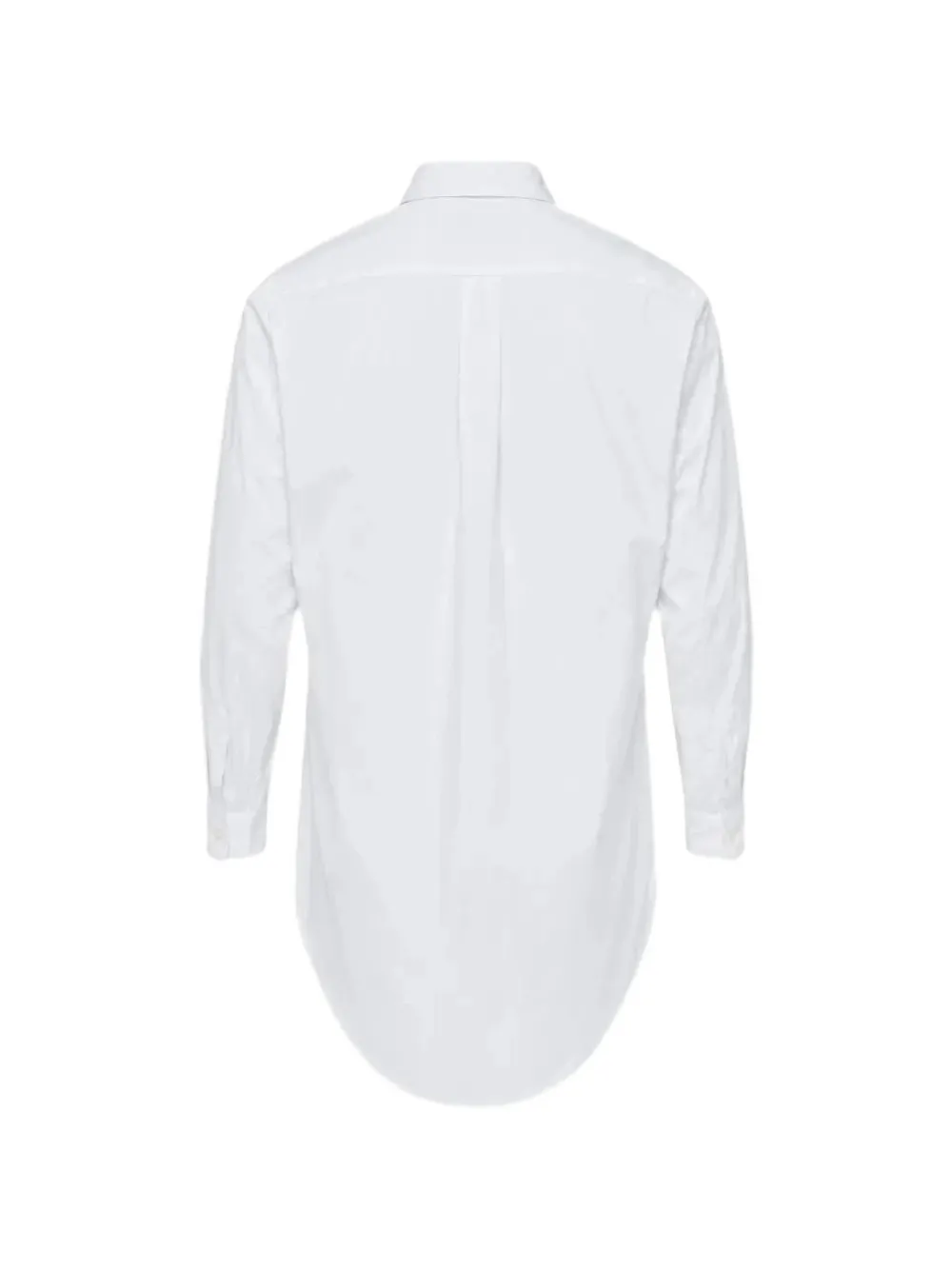 Comme des Garçons Homme Plus high-low hem shirt Wit
