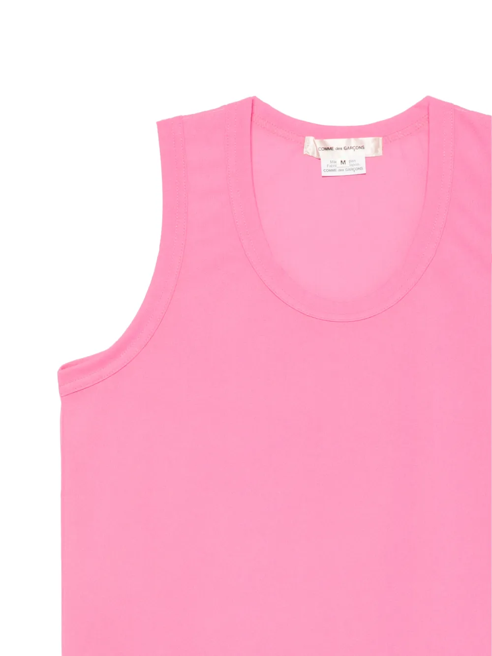 Comme Des Garçons round-neck tank top Roze