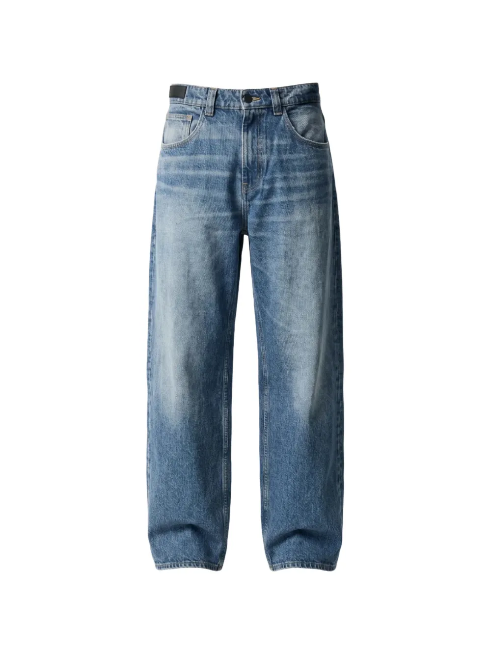 Adnym AWI 211 faded straight-leg jeans - Blau