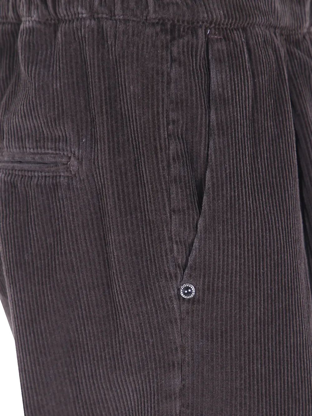 WHITESAND belted corduroy trousers Bruin