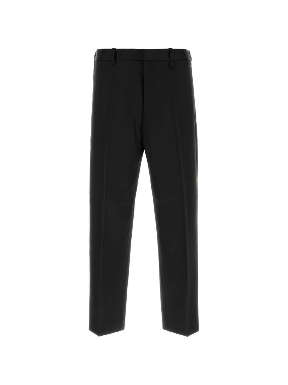 Willy Chavarria elasticated-waist tailored trousers Zwart