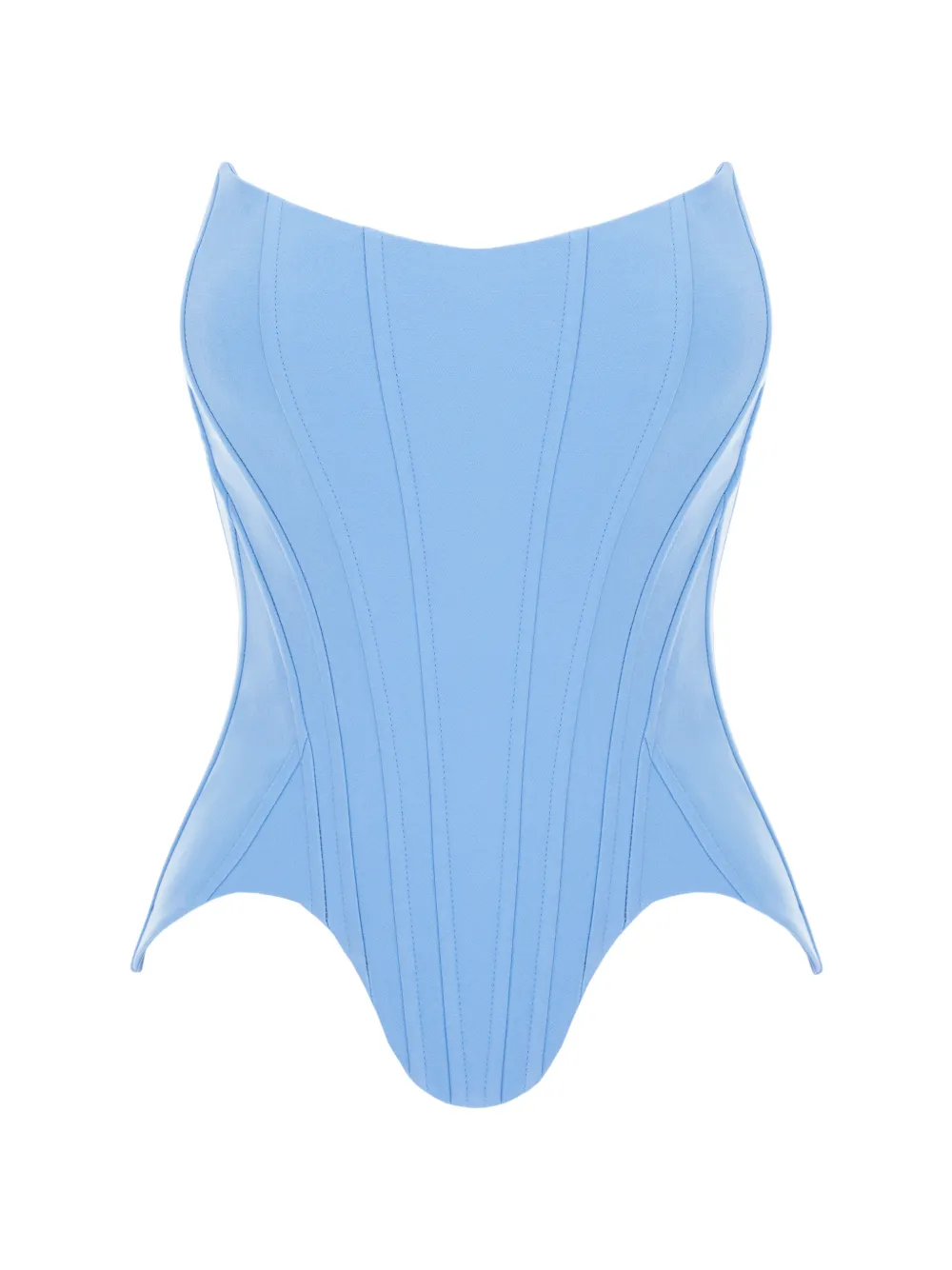 V:PM ATELIER Corsetto Demi con inserti - Blu