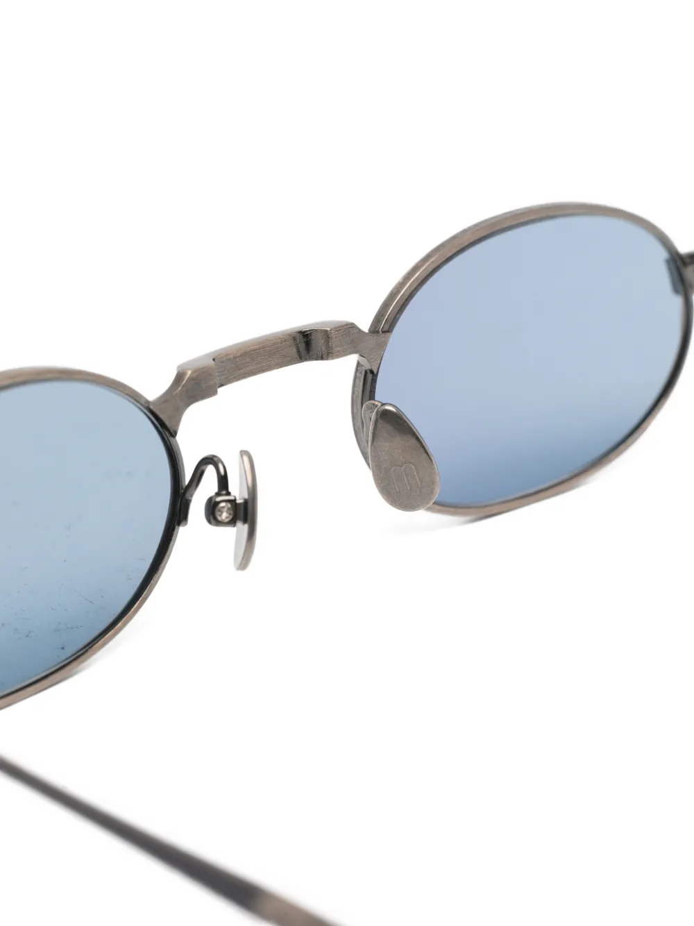 Matsuda oval-frame sunglasses Grijs