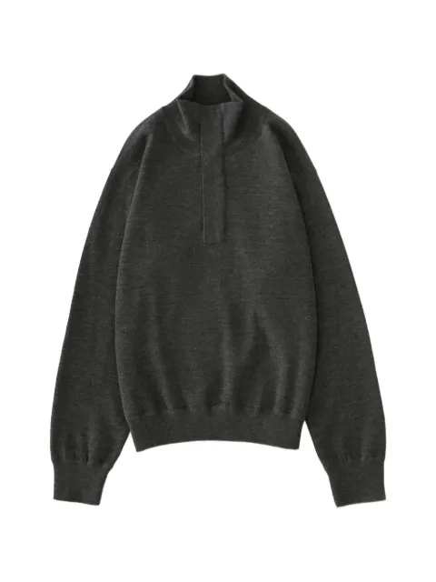 Studio Nicholson Falmouth quarter-zip sweater