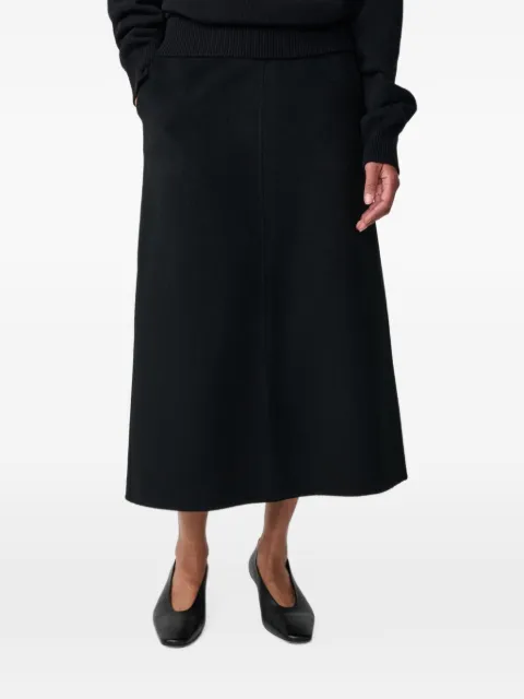 Studio Nicholson Savi A-line midi skirt