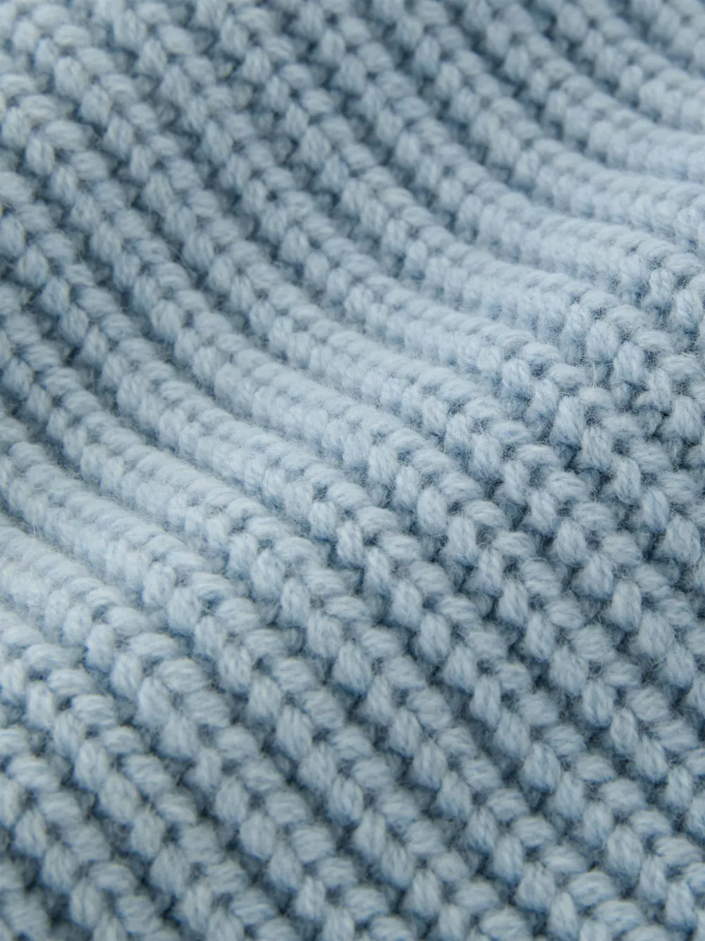 Studio Nicholson Barrow horizontal-knit sweater Blauw