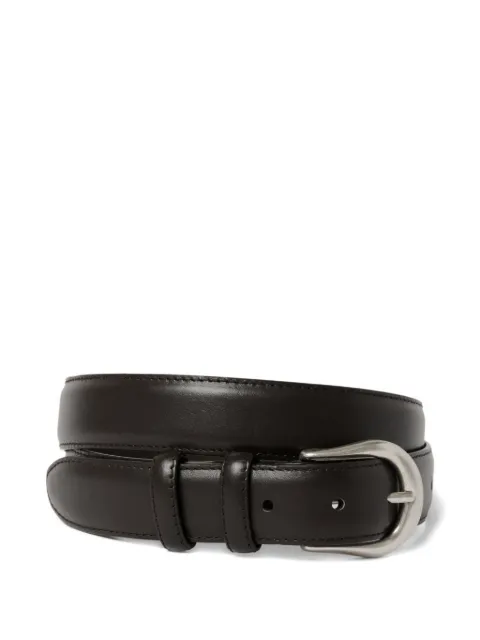 Studio Nicholson ceinture Giorgio en cuir lisse