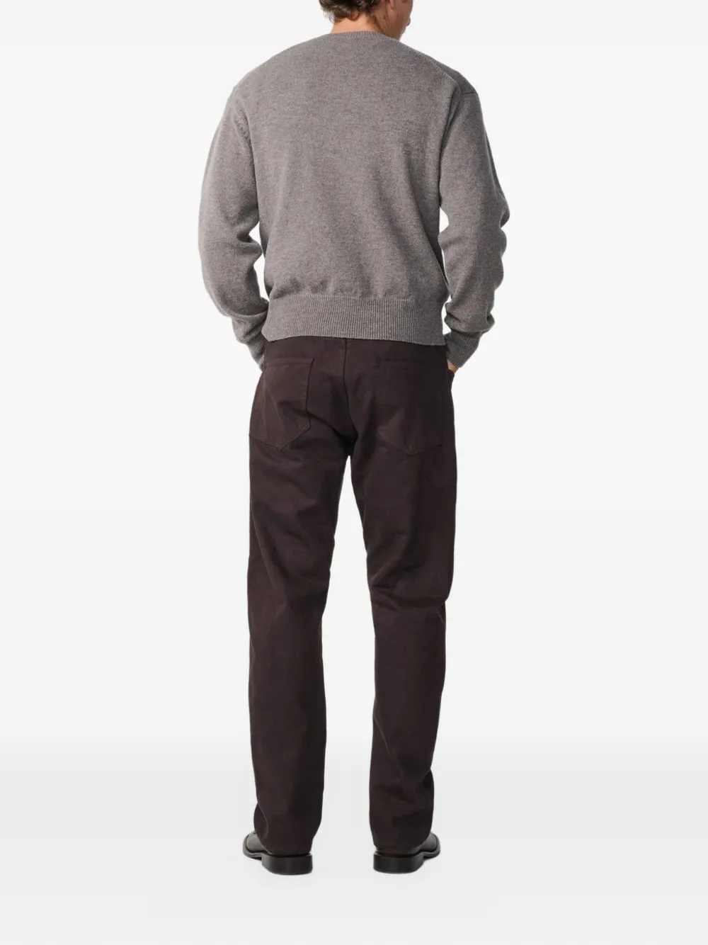 Studio Nicholson Nottingham wool sweater Grijs