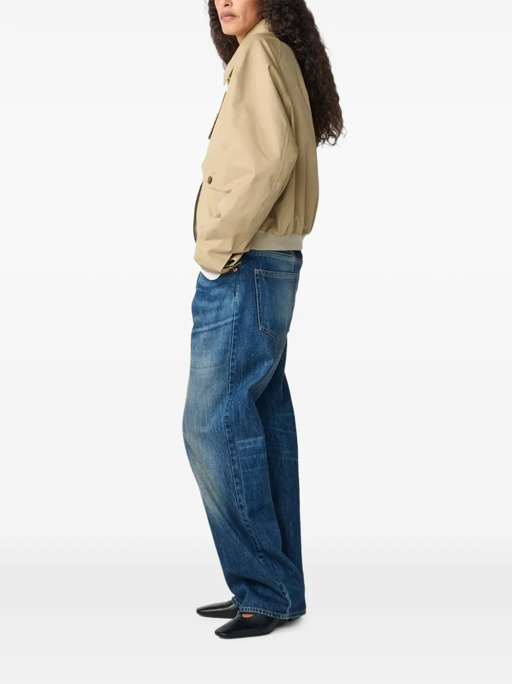 Studio Nicholson Luxor straight-leg jeans Blauw