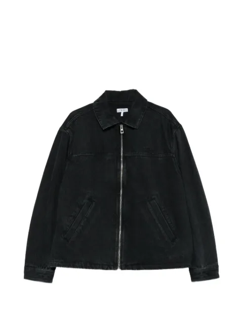 LOEWE logo-patch denim jacket