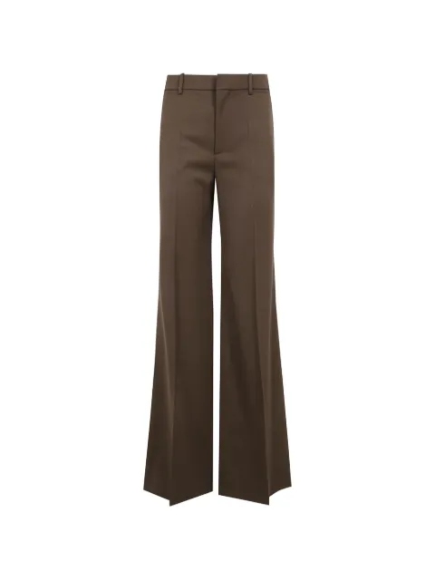 Chloé flared wool trousers