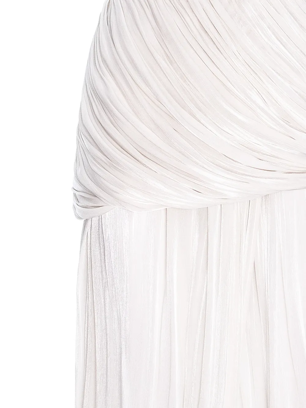V:PM ATELIER Justine midi-plooirok Wit