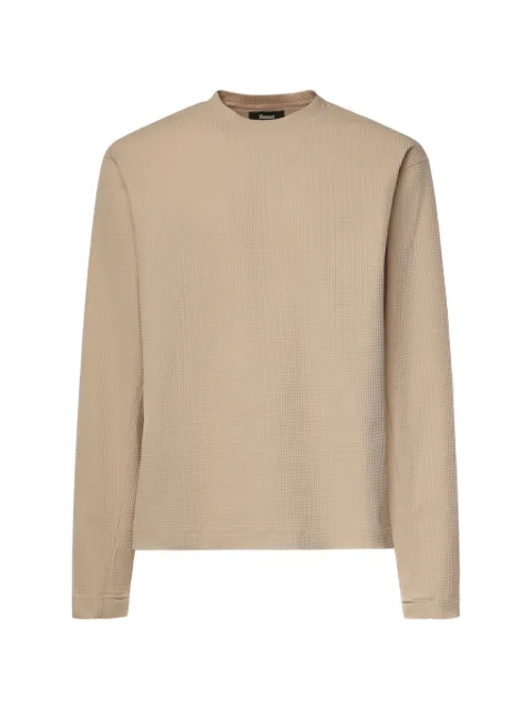Laminar waffle-knit t-shirt