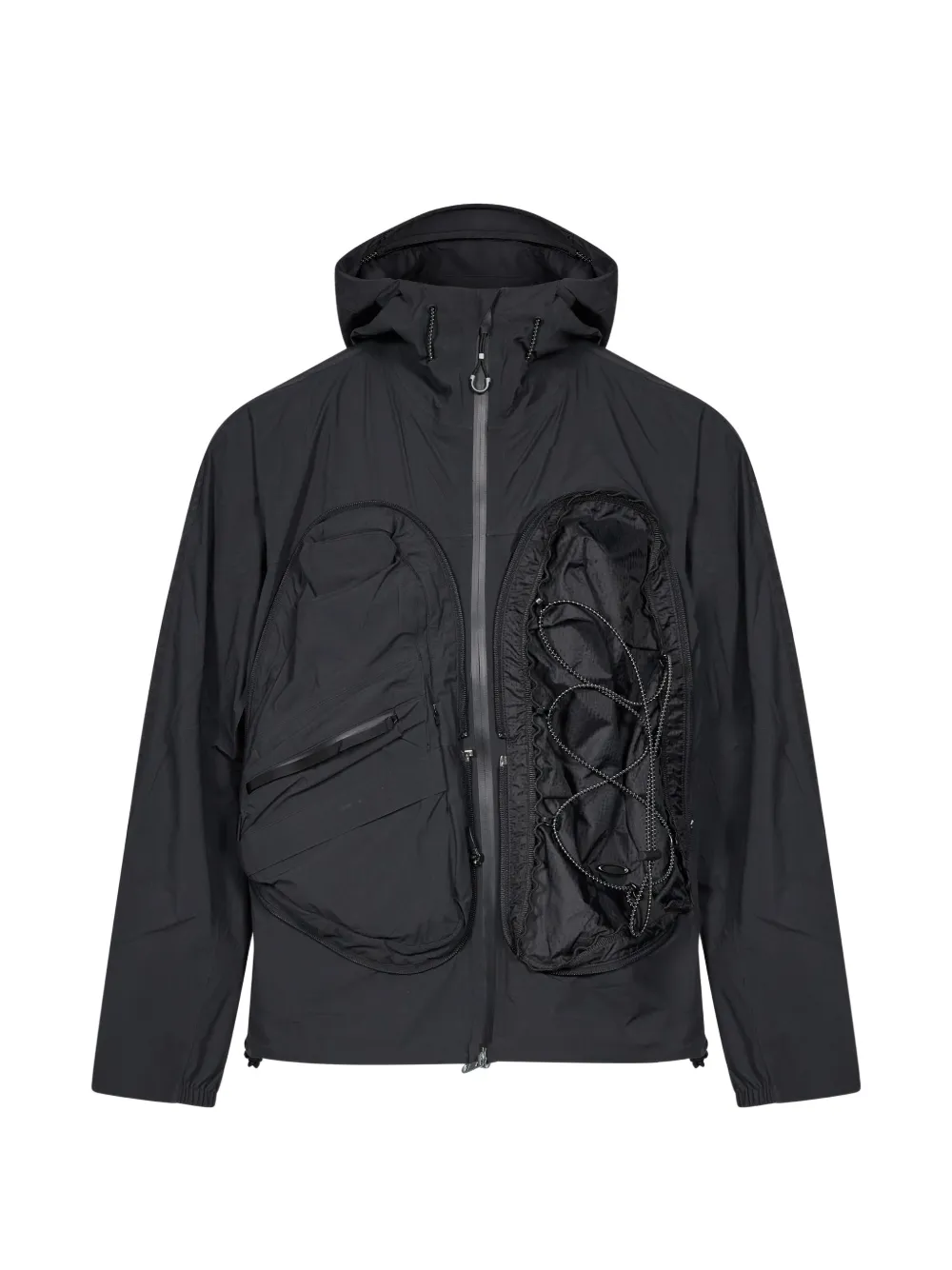 Oakley Latitude Veil Sling hooded zip-up jacket - Nero