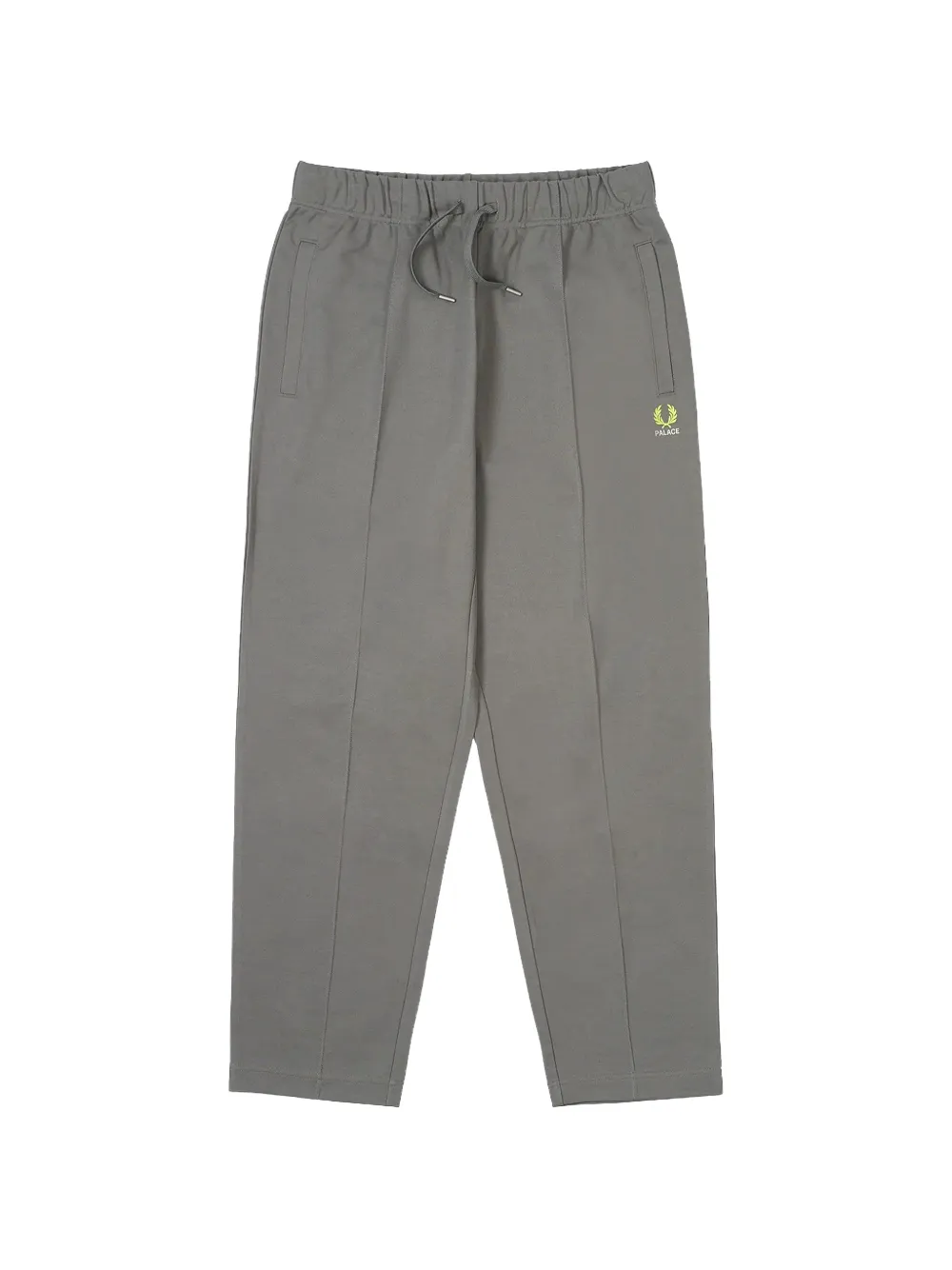 Palace x Fred Perry logo-embroidered track pants - Grau