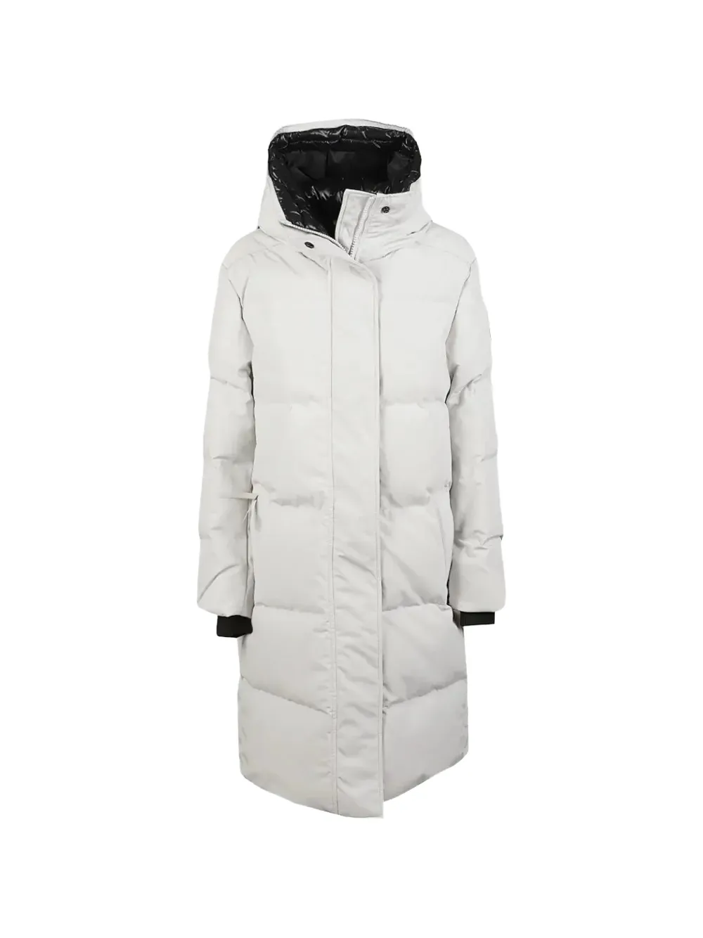 Canada Goose Louise quilted hooded coat Grijs