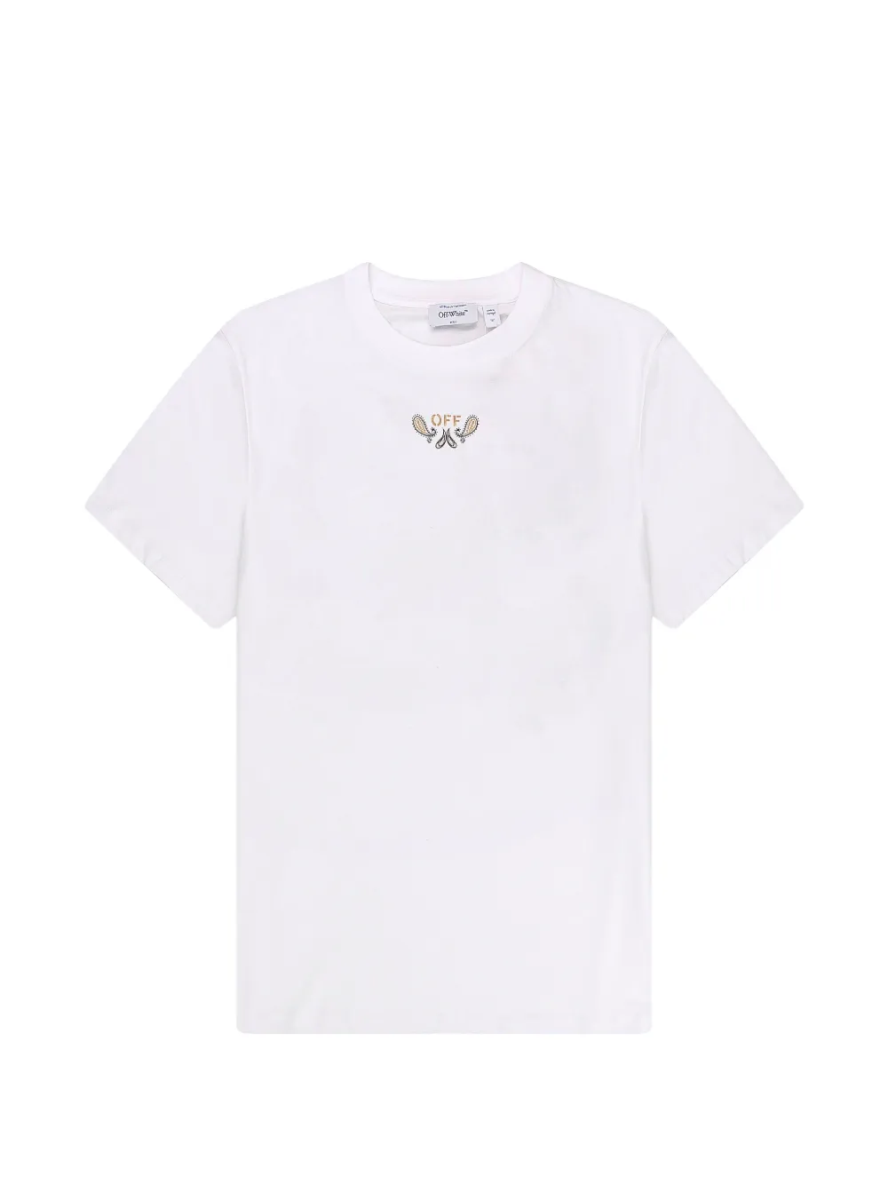 Off-White Bandana Arrow T-shirt Wit