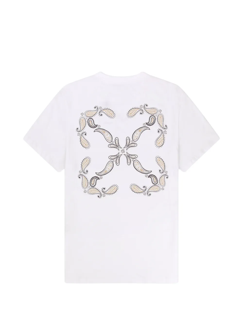 Off-White Bandana Arrow T-shirt Wit