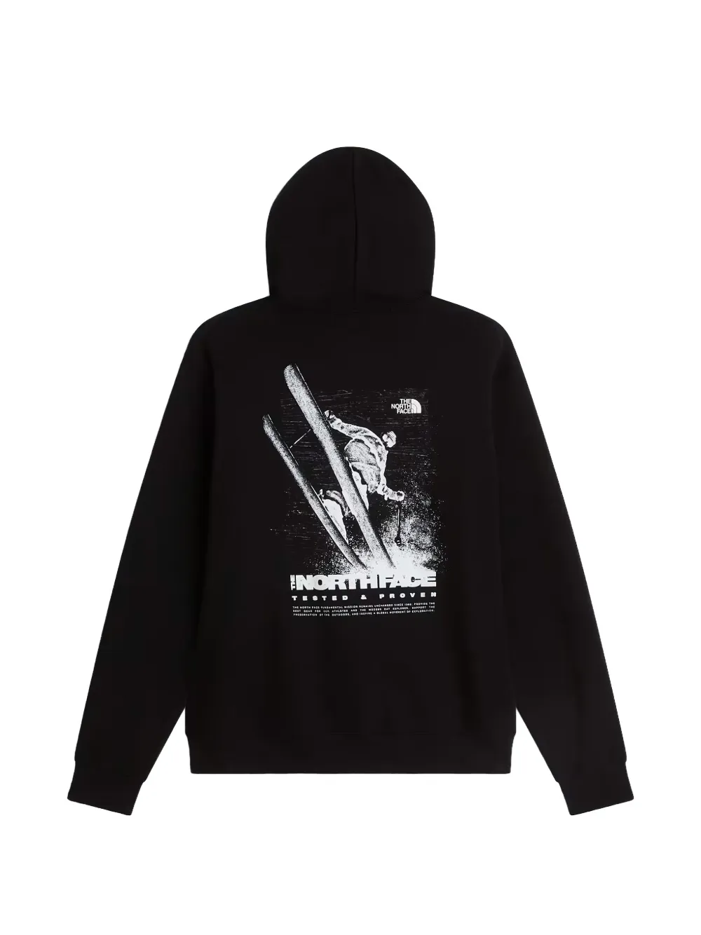 The North Face Tested and Proven hoodie Zwart
