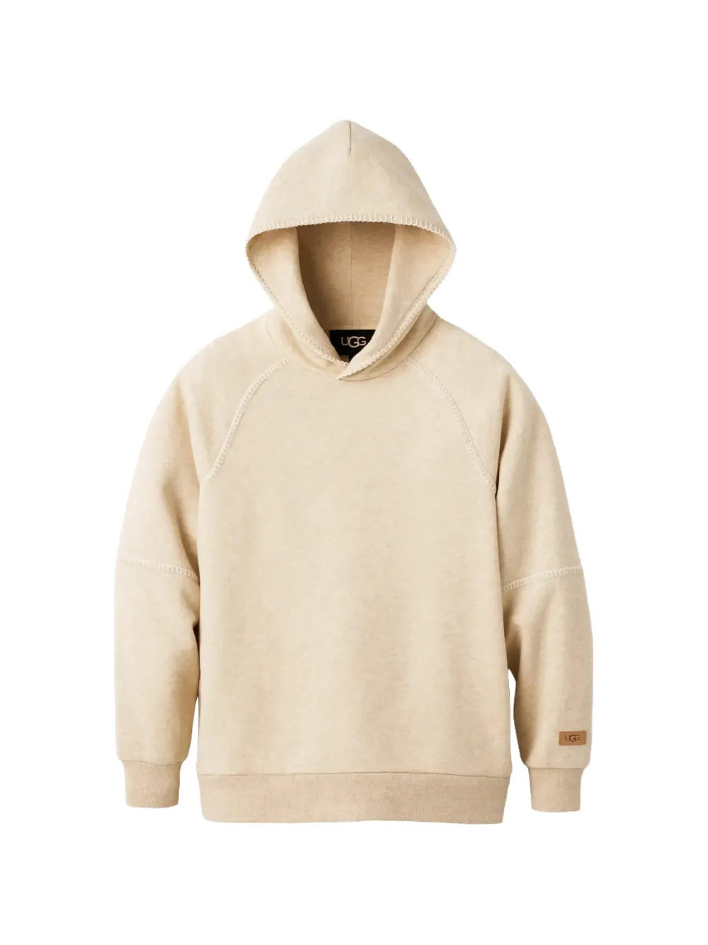 UGG Classic raglan-sleeve hoodie - Nude