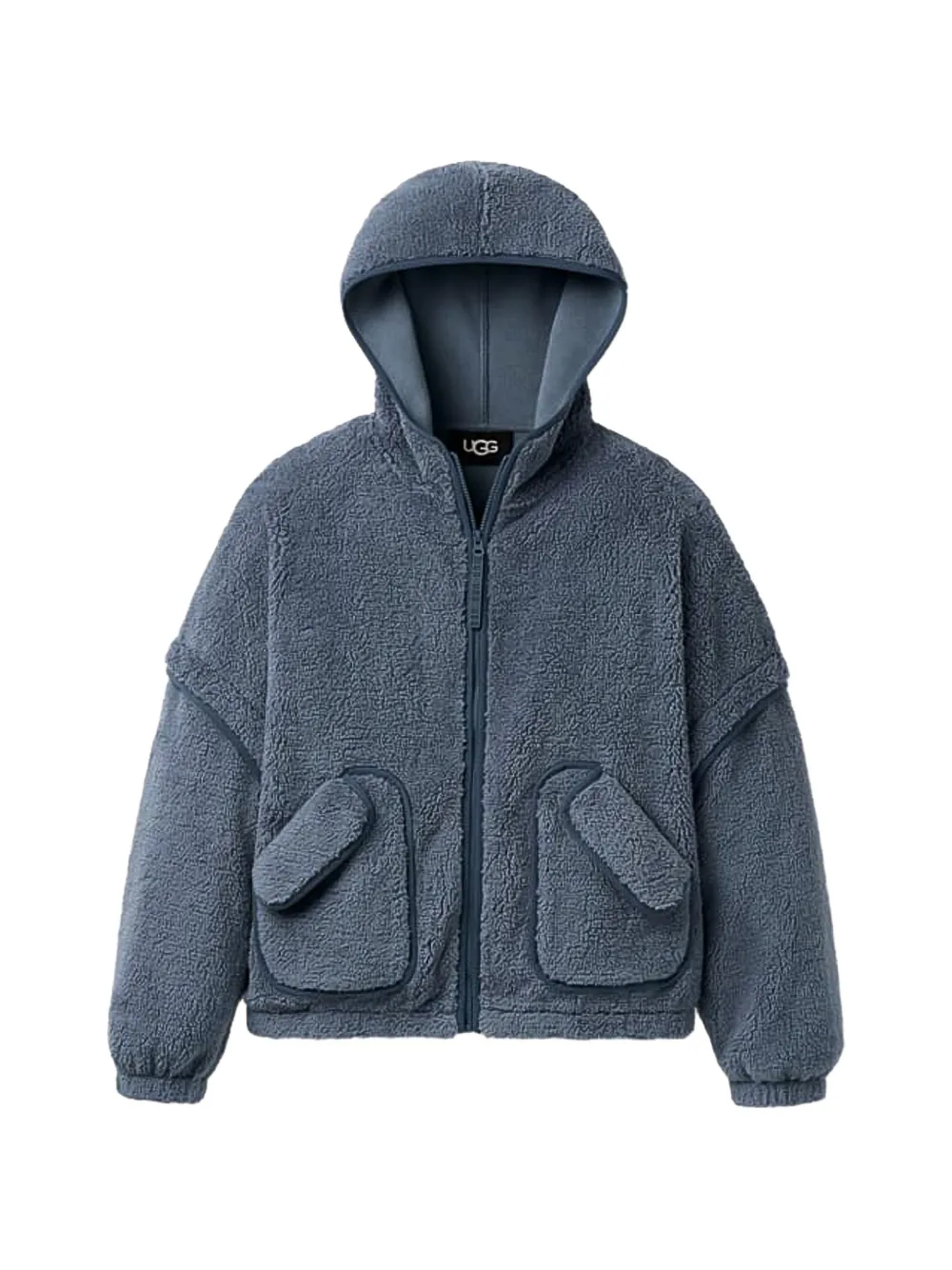 UGG Mariella fluff jacket Blauw