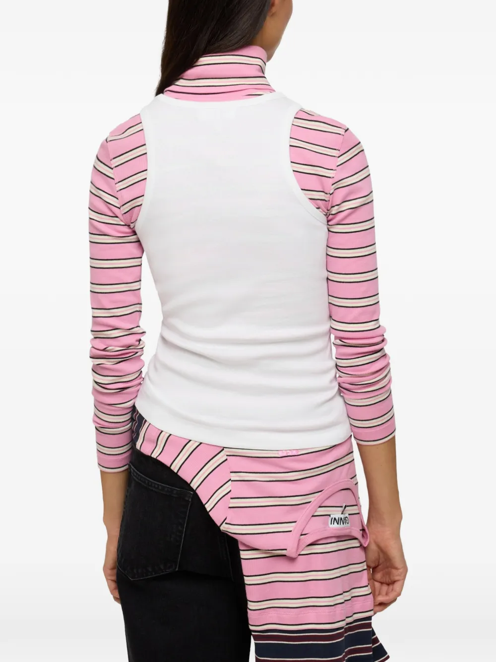 GANNI tank top with Teddy family
