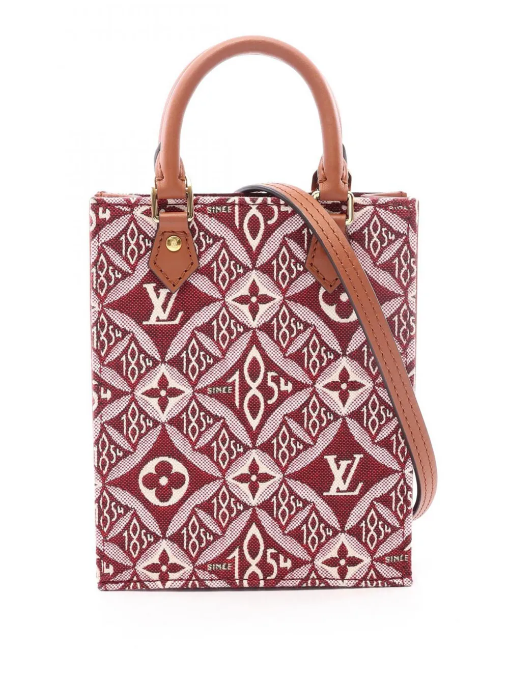 Louis Vuitton Pre-Owned 2020 Since 1854 Petit Sac Plat satchel - Rosso